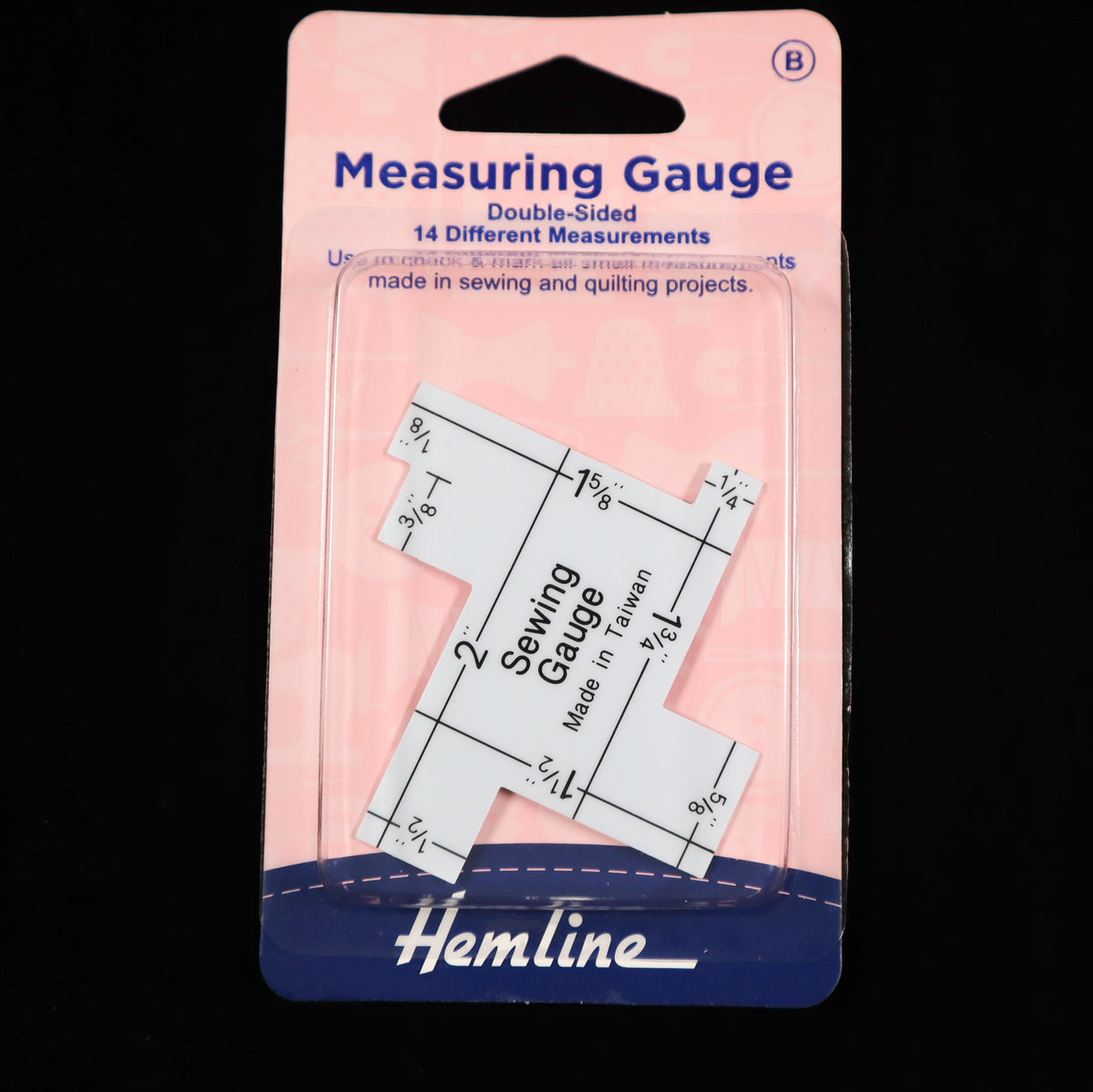 Hemline Measuring Gauge Cloth Edit
