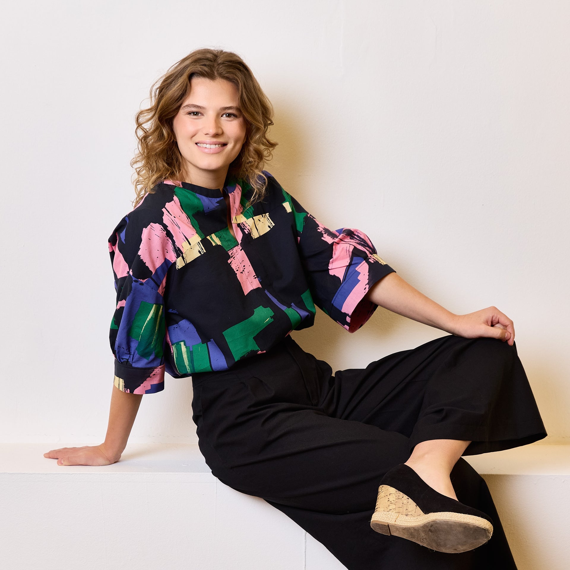 Juria Apron Blouse