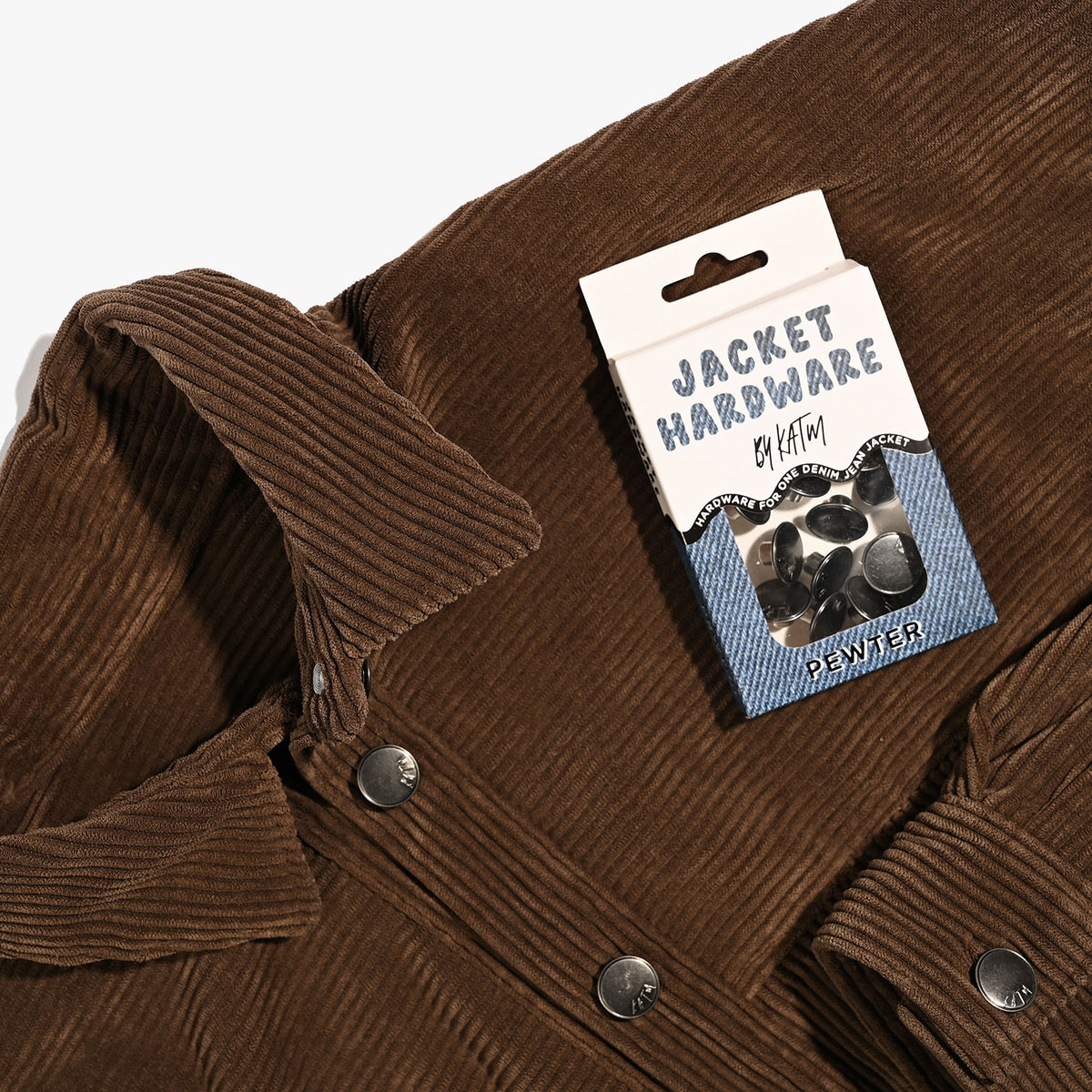 KATM - Jacket Hardware Kit | Pewter – Cloth Edit