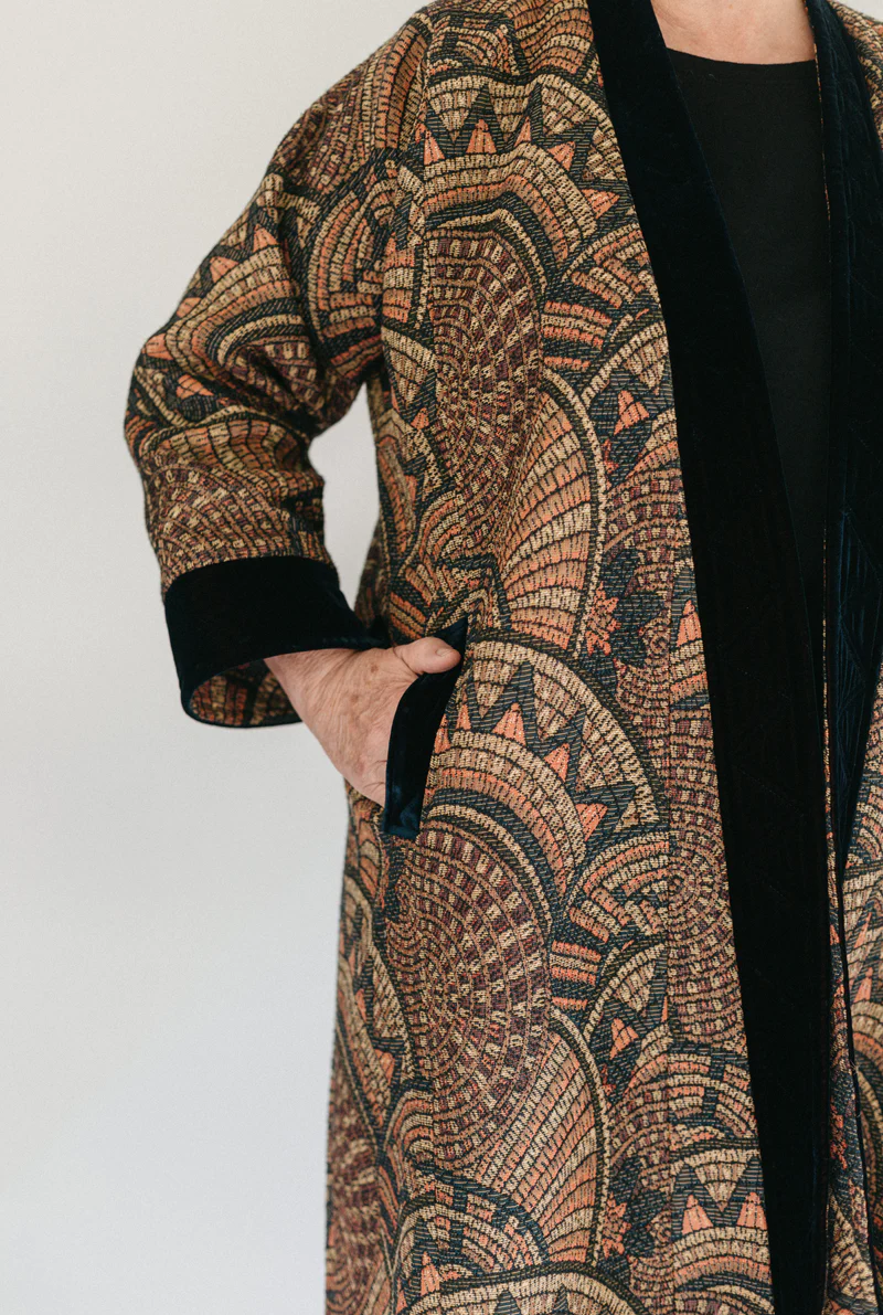 Turkic Pattern Winter Folkwear Patterns - Turkish Coat – Cloth Edit